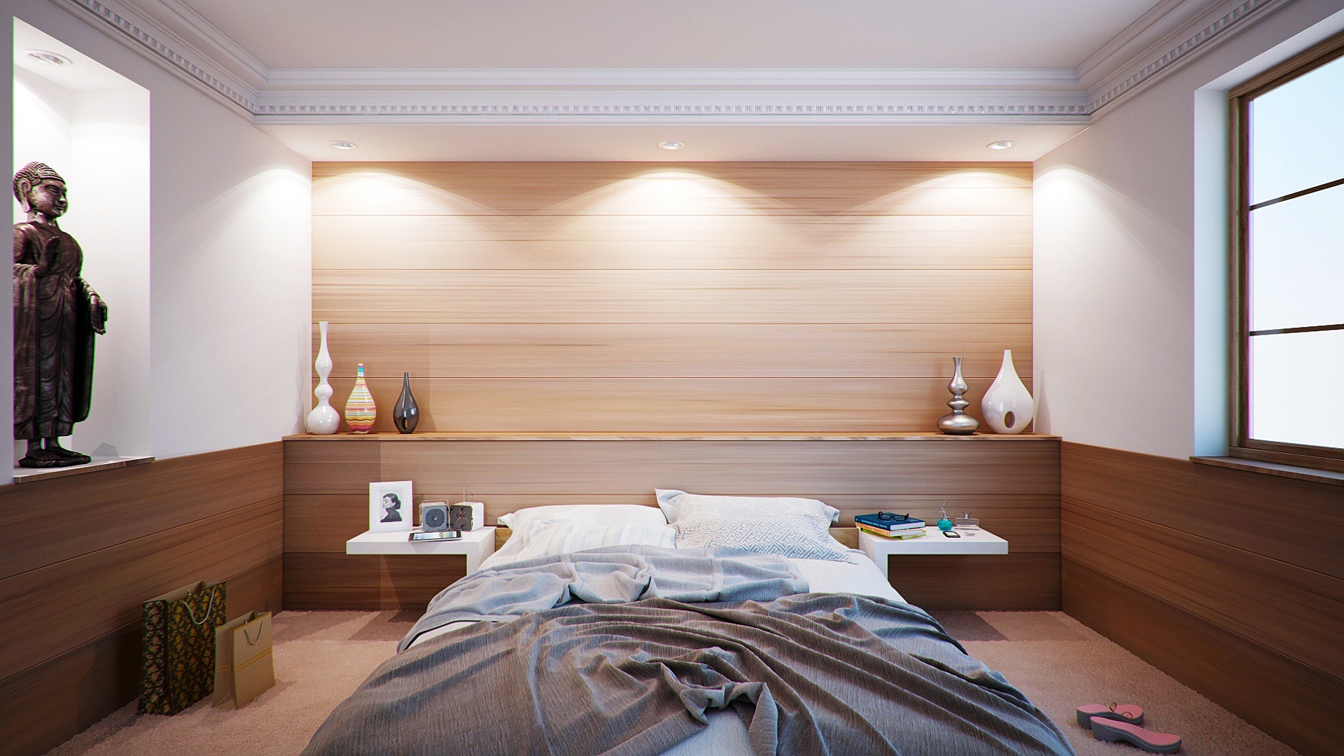 Bedroom wardrobe and bed carpenter service Bengaluru